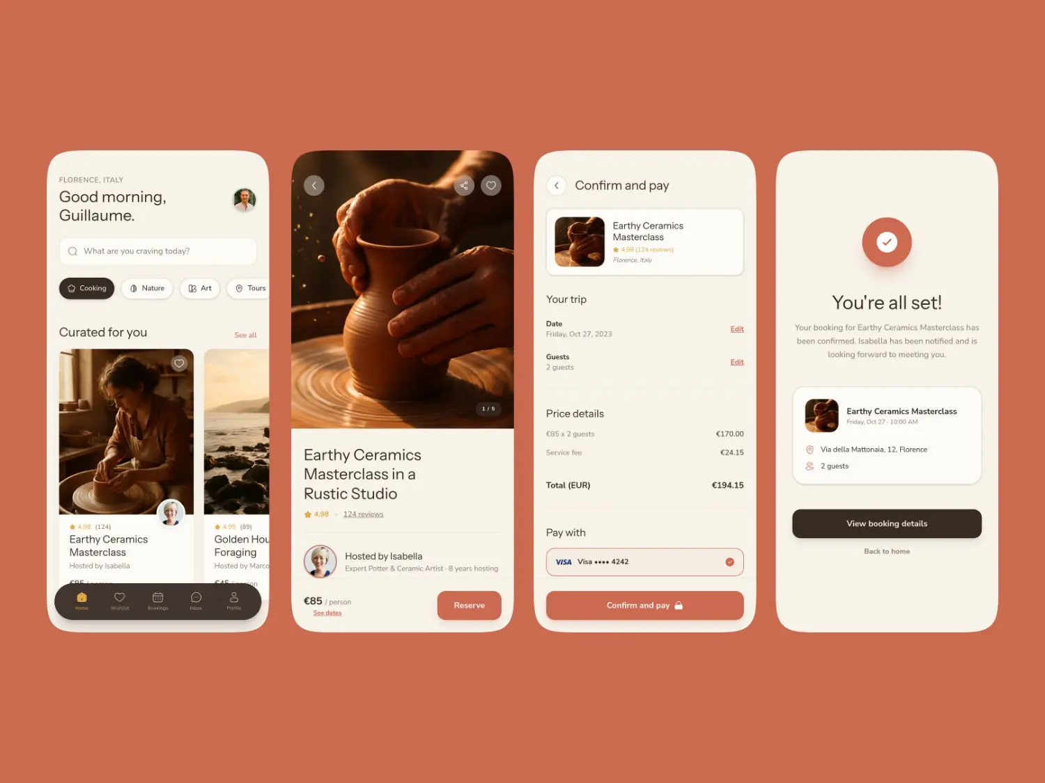 Airbnb Experiences template cover