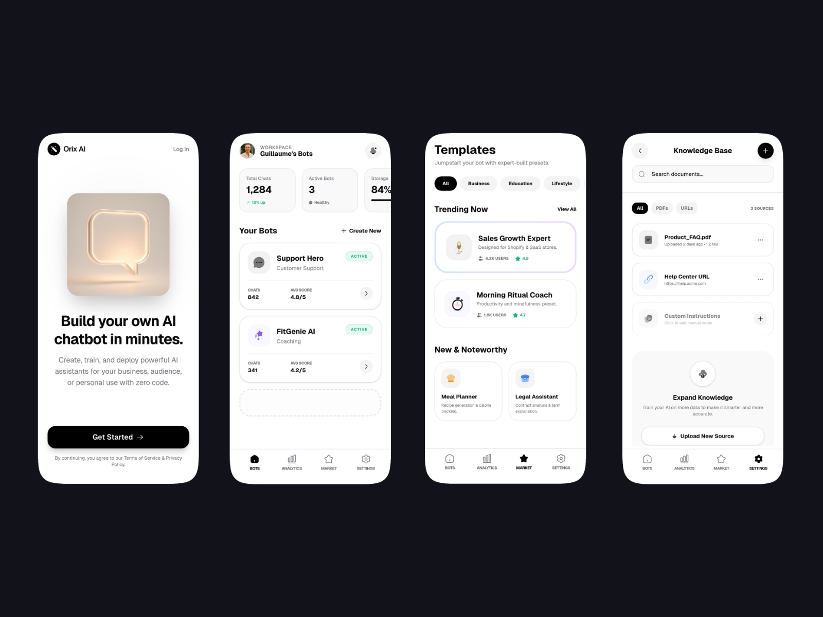 AI Chatbot Builder template cover