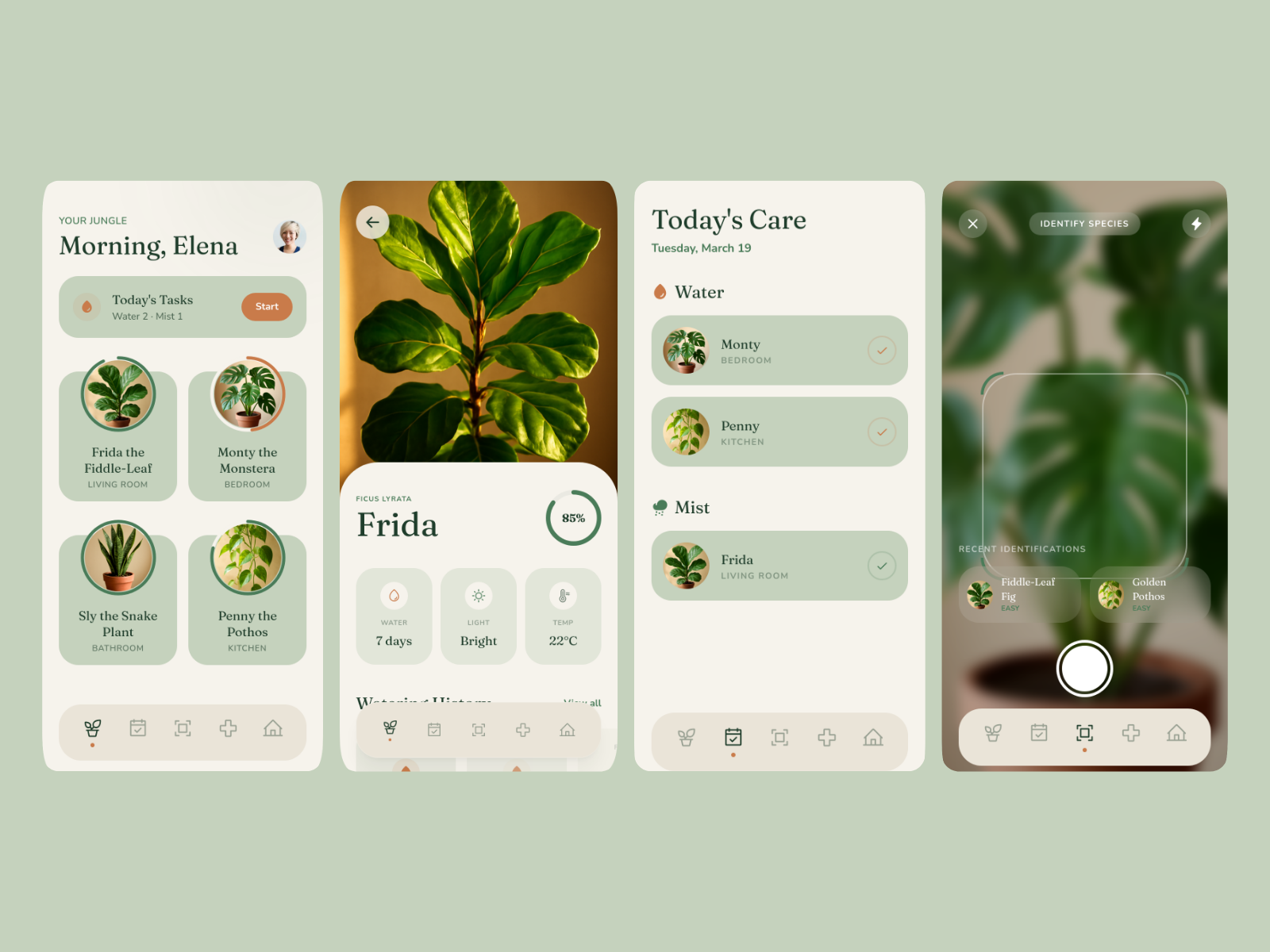 Plant Care App template cover