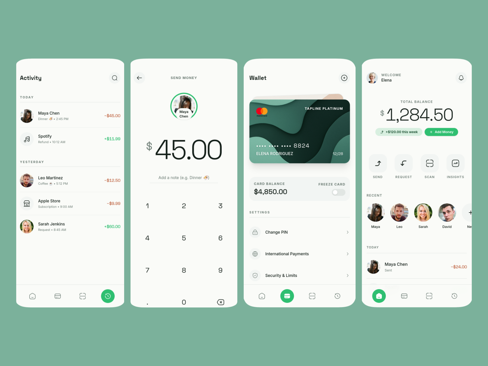 Mobile Payment App template cover