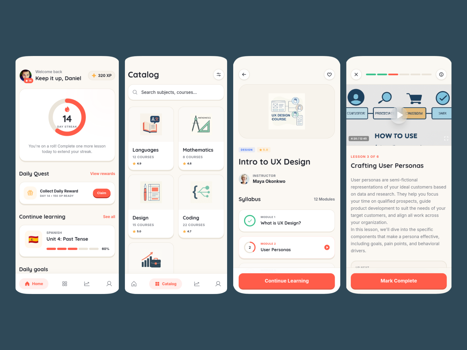 Education App template cover