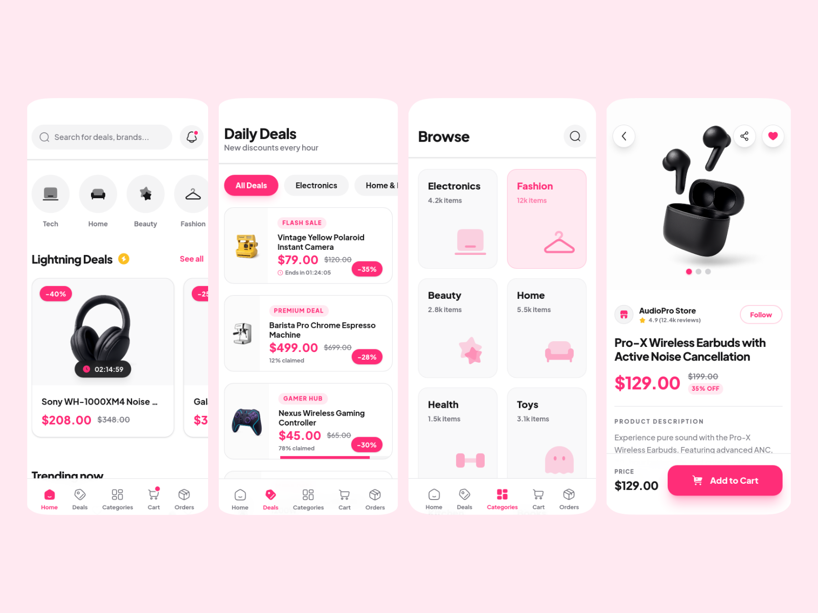 Shopping App template cover