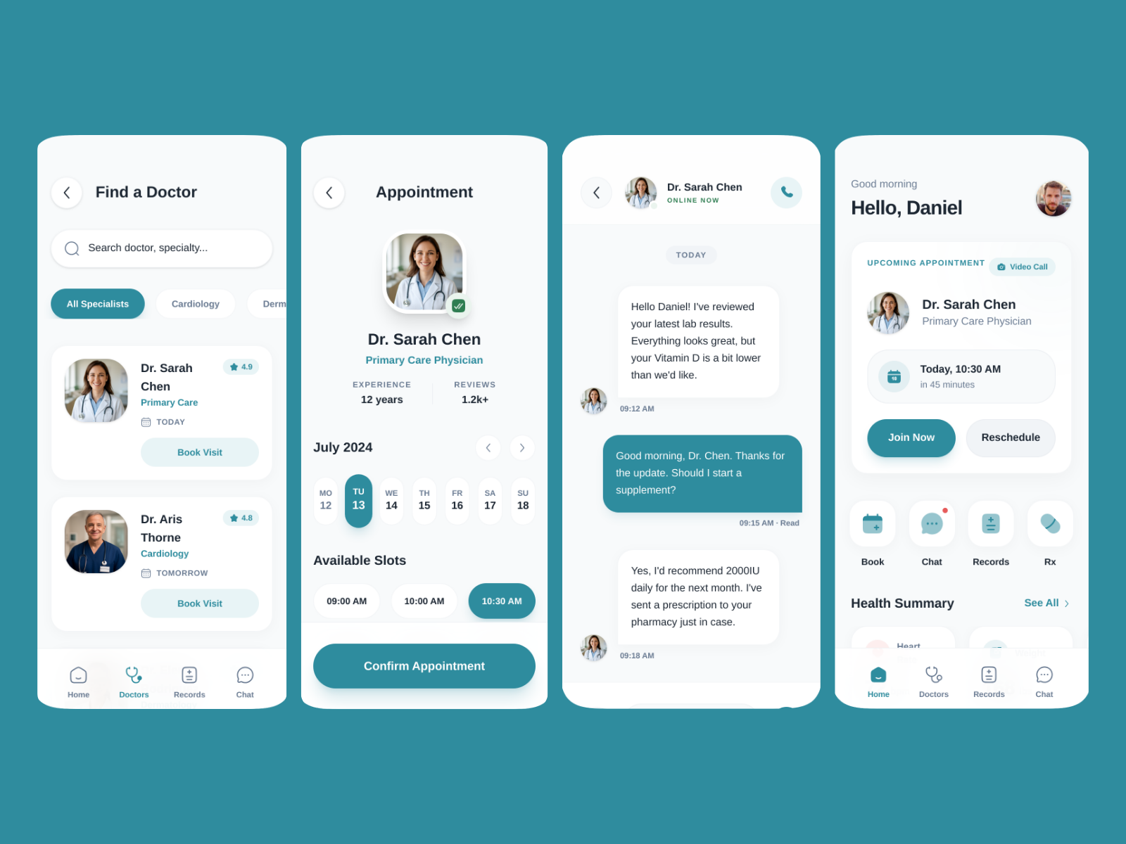 Healthcare App template cover
